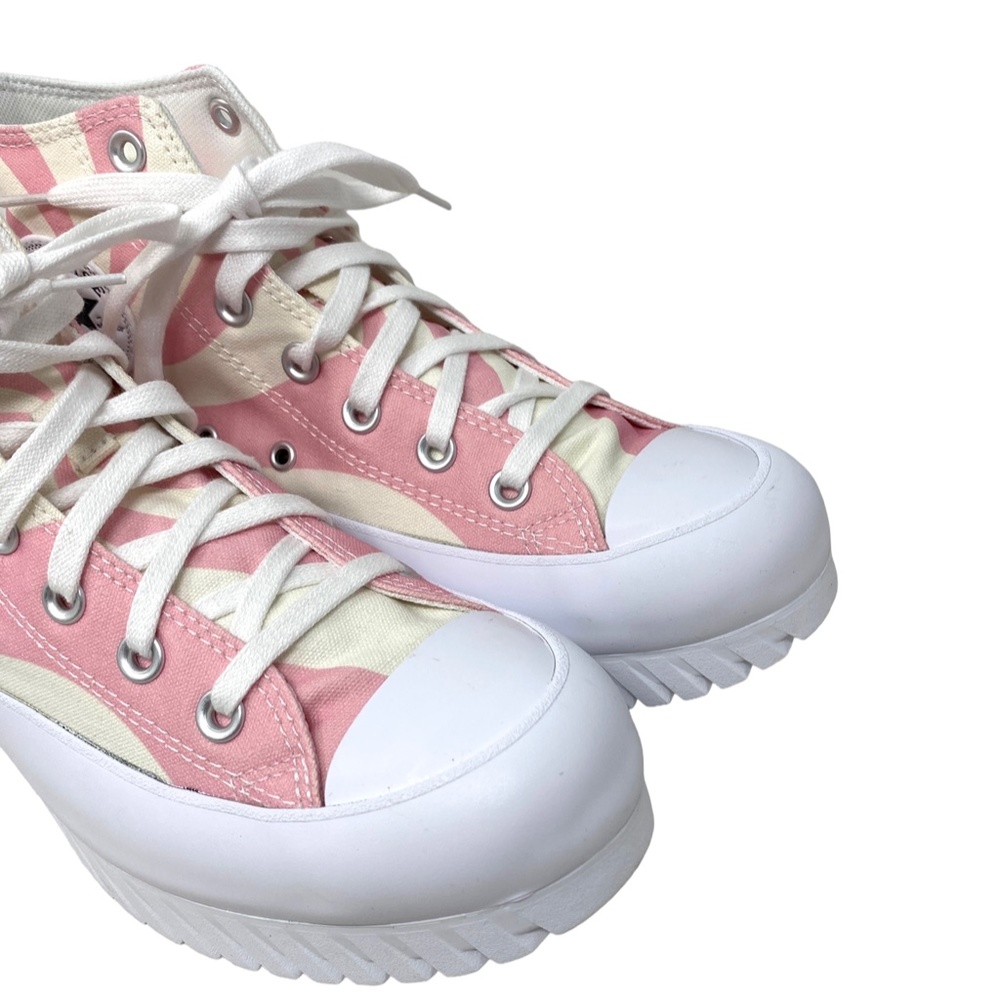 Converse Chuck Taylor Lugged 2.0 Shoes Pink Candy High Top Canvas Women A10020C - Picture 4 of 10